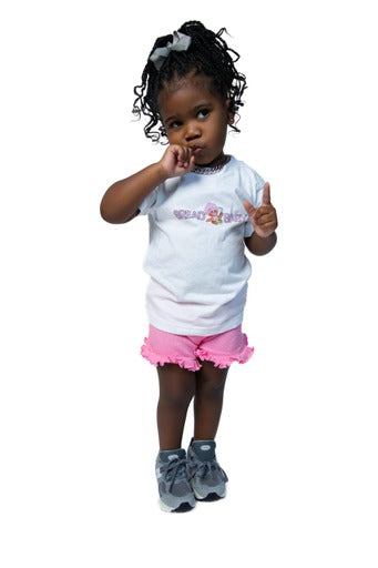 TODDLER PINK BB WORD TSHIRT